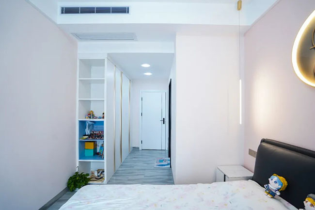 170㎡三居，現(xiàn)代輕奢風融入中式元素，體驗高雅生活